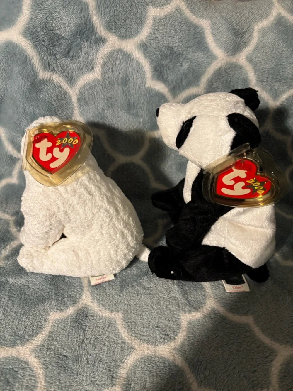Ty Beanie Lot of 2 Aurora & China